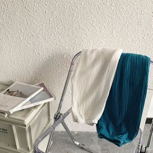 Kinderen Mug Broek 2022 Zomer Mode Losse Mid Taille Joggingbroek Solid Kleur Casual Peuter Jongens Lantaarn Broek