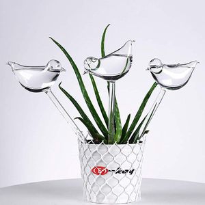 Huis/Tuin/Kamerplant Automatische Watering Plant Vogel Vorm Helder Glas Self Watering Apparaat Tuingereedschap En Apparatuur