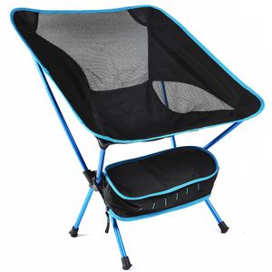 Ultralichte Opvouwbare Camping Stoel, Draagbare Stoel met Opbergtas voor Outdoor, Reizen, Strand, picknick, Wandelen, Backpacken