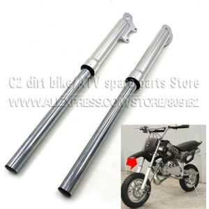 510mm voorvork schokabsorptie 25Mm voor Mini Dirt pit bike Kleine cross motor 2 stoke Motor off -road motorfiets