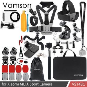 Vamson voor Xiaomi MIJIA Accessoires Kit Waterdichte Behuizing Cas Frame Box Statief Mount Monopod voor MIJIA Sport Camera VS148