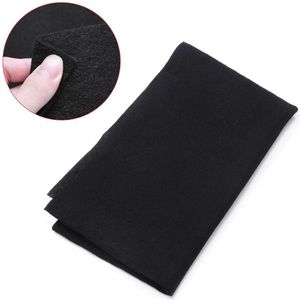 50*100cm Zwart Activated Carbon Fiber HEPA Filter voor Luchtzuivering Deodorant Ontgeuren Actieve Kool vezels filter