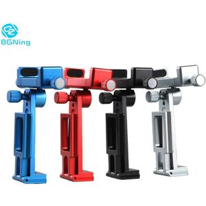 360 Draaibare Smartphone Tripod Mount Aluminium Universal Smart Phone Statief Adapter Houder Clip Voor X 8 7 Plus Samsung