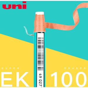 1 Pcs Uni EK-100 Roll Papier Pakket Gum Met Scheuren Gum Pen Niet Om Vuil En Niet Afval Art school Leerling Schets Gum