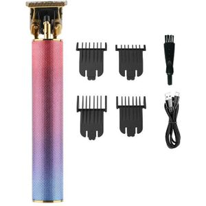 Vgr Usb Oplaadbare Kaalhoofdige Tondeuse Elektrische Tondeuse Cordless Scheerapparaat Trimmer Voor Mannen Kapper Haar Snijmachine