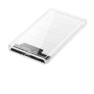 CHIPAL Transparant 2.5 inch HDD SSD Case Sata naar USB 3.1 Type C Adapter Gratis 5 Gbps Box Harde Schijf behuizing Ondersteuning 2 tb UASP