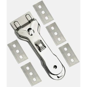 Schraper Vloeren Gereedschappen Zuigmond Set Kalefateren Removal Tool Schraper Keramische Oven Vitroceramica Venster Spatel Schoon Spatel