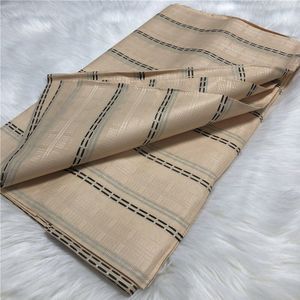 5 Yards Sky Blue Afrikaanse Atiku Stof Voor Man Voor Kledingstuk 100% Katoen Nigeriaanse Atiku Textiel Atiku Offical Winkel