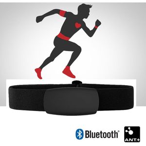 Ant Bluetooth 4.0 LE Draadloze Sport Hartslagmeter Smart Sensor Borstband voor ios iPhone Polar Gamin Wahoo Fitness fitcare