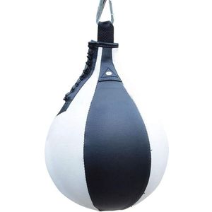 Boksen Snelheid Bal Peervorm Pu Speed Bag Boksen Bokszak Swivel Speedball Oefening Fitness Training Bal