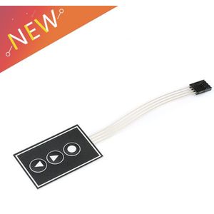 10/1Pcs 1x3 Matrix Array 3Key Knop Membraan Switch Toetsenbord Keyboard Control Panel DIY Kit Voor arduino 1*3 Sleutels