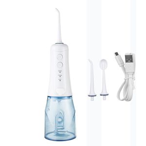 350Ml Usb Monddouche Tips Dental Water Flosser Ipx 7 Waterdichte Elektrische Cleaner Mondhygiëne Flossen Tand Reiniging Tool