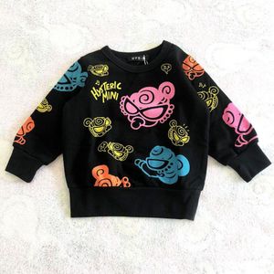 Meisjes Kleding Hoodies Peuter Sweatshirt Zuigeling Meisje Jongen Kleding Kids Lange Sleever Kleren O Hals Patroon Fopspeen Een