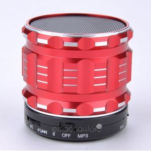 S28 Draagbare Draadloze Metalen Mini Bluetooth Speaker Outdoor Handsfree Sport Muziek Speakers Voor Ios Android Pk BTS06 Q9 A9