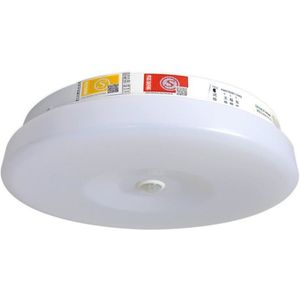 Led 12W Noodverlichting Lamp Brand Noodverlichting Securtiy Motion Sound Voice Sensor Controle Plafondlamp