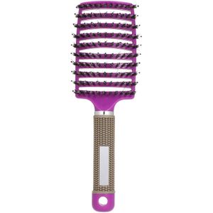Haarborstel Haren Borstel Nylon Ontwarren Haar Kam Vrouwen Haar Hoofdhuid Massage Kam Nat/Droog Borstels Voor Kappers salon