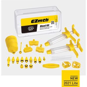 CYCOBYCO Remontluchtingsset, fiets hydraulische schijfrem minerale olie ontluchtingsset voor Shimano, SRAM, AVID, MAGURA, TEKTRO, Hayes compatibel met alle modellen (standaard