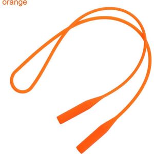 2Pcs Siliconen Brillen Bandjes Ketting Sport Band Cord Holder Elastische Anti Slip String Touwen