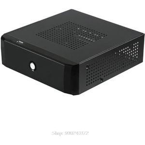 Voeding Thuis Kantoor Gastheer Behuizing Htpc Computer Case Box 2.0 Usb Desktop Gaming Pc Chassis FH01 Mini Itx S11 20