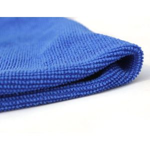 Blauwe Auto Handdoek Auto Poetsdoek Absorberende Voorruit Polijsten 10 Pcs