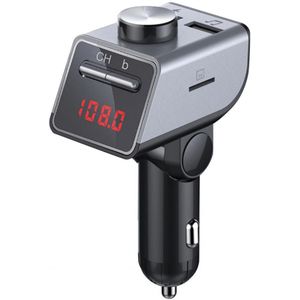 Q18/18S Auto Bluetooth MP3 Dual Usb Knop Charger Abs In-Car Fm-zender Voor Auto fm-zender Voor Auto