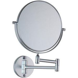 Jieni 3X Vergrootglas Beauty Make-Up Spiegel 8 &quot;Wandmontage Badkamer Wc Cosmetische Spiegel Opvouwbare Dubbelzijdig Spiegel
