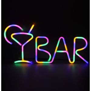 Nachtlampje Neon Sign 3D Indoor Brief Vorm Bar Model Xmas Party Bruiloft Tafellamp