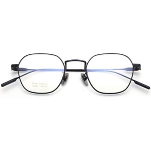 Vierkante Pure Titanium Brilmontuur Mannen Bussiness Bijziendheid Optische Brillenglazen Koreaanse Handgemaakte Retro Superlight Eyewear