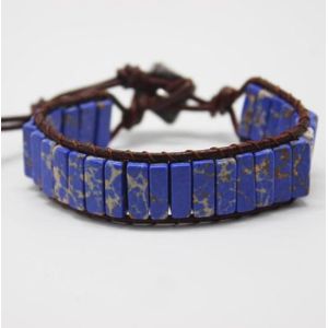 Vegan Steen Armband Keizer Steen Armband Hand-Woven Europese En Amerikaanse Populaire Bohemian Natuursteen Armband