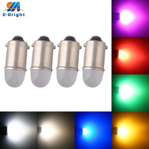 4 Stuks Dc 6Volt BA9S 5630 2SMD Flood Led Lamp Zaklamp Flipperkast Speelgoed Spel Auto Warm Wit Blauw amber Waterdichte 6V H6W T4W