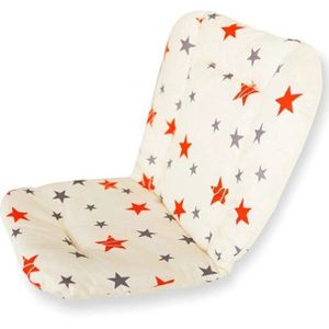 Leuke Ster Patroon Universal Kinderwagen Hoge Stoel Zitkussen Katoen Mat Winkelwagen Matras Mat Voeden Stoel Pad Cover Protector