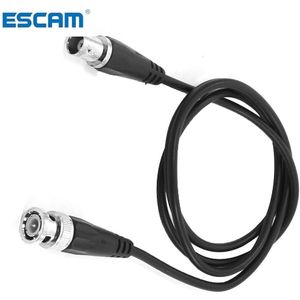 ESCAM BNC Man-vrouw Plug CCTV Extension Coaxiale Lijn Kabel 3.3ft Lange Zwarte