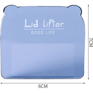 1Pc Draagbare Nordic Transparante Wc-bril Lifter Wc Lifting Apparaat Raak Wc-deksel Handvat Wc Accessoires