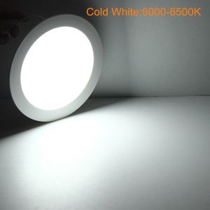 Led-paneel Licht 30W Ronde Ultradunne Smd 2835 Power Driver Plafond Panel Lichten Cool/Natural/Warm Wit