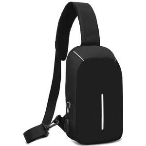 Multifunctionele USB Lader Anti-diefstal mini rugzak mannen Crossbody Tassen Borst Pakken Korte Trip Oxford Messengers schoudertas