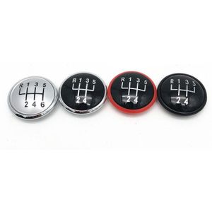 5/6 Speed Auto Pookknop Case Stok Embleem Badge Cap Covers Voor Vw Volkswagen Golf Jetta MK3 MK4 Gti bora Polo Ibiza Caddy