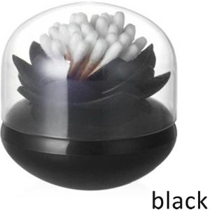 Creatieve Bloeiende Lotus Tandenstoker Houder Wattenstaafje &amp; Tandenstoker Opbergdoos Met Cover Desktop Decoratie Tandenstoker Dispenser