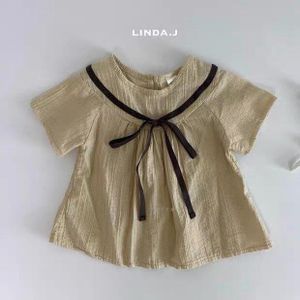 Meisjes Shirts Koreaanse Kinderkleding Zomer Meisje Baby Girl Sweet Leuke En Comfortabele Singels Shirt Top
