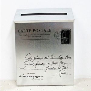 Vintage Amerikaanse Buiten Brievenbus Brief Post Mail Box Postbus Muur Mounts Thuis Voordeur
