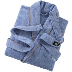 100% Katoenen Badstof Handdoek Paar Nachtkleding Gewaad Mannen Mannelijke Lange Badjas Mannen Hotel Thuis Warme Kamerjas Kimono Gewaden lente