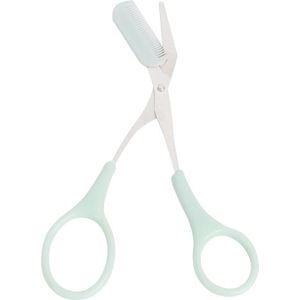 1Pcs Rvs Wenkbrauw Trimmer Schaar Grooming Wenkbrauw Scheerapparaat Brow Haar Verwijderen Scheermes Facial Beauty Make-Up Tools