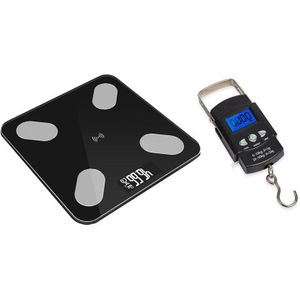 Jfbl Elektronische Digitale Inleveren Mini Pocket Schaal Met Usb Oplaadbare Digitale Lichaamsvet Schaal Elektronische Weegschaal