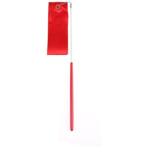 2M Kleurrijke Gym Linten Dance Lint Ritmische Gymnastiek Kunst Ballet Streamer Twirling Rod Stick Voor Gym Training Professionele