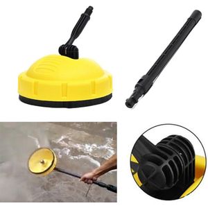 Hogedrukreiniger Oppervlak Schoon Ronde Garagedeur Gereedschap Muur Oprit Roterende Borstel Flexibele Bestrating Path Voor Karcher K