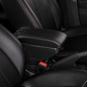Armsteun Doos Voor Vw Polo Mk4 2002 Polo Vivo Dual Layer Draaibaar Centrale Winkel Inhoud Doos Met asbak Bekerhouder