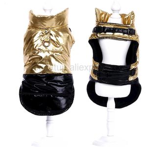 Goud Hond Kleding Voor Medium Huisdier Waterdichte Outfits Kleine Honden Zilveren Jasje Puppy Jas Kat Overjas Warm Wrap Chihuahua Wapenrok