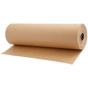 30 Meter Bruin Kraft Inpakpapier Roll Voor Bruiloft Verjaardag Party Wikkelen Pakket Verpakking Art Craft