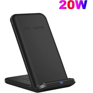 30W Qi Wireless Charger Stand Voor Iphone 12 Pro Max Mini 11 Xs Xr X 8 Snelle Opladen Dock quick 20W Lading Voor Samsung S20 S10 S9