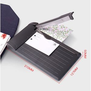 A5 Papier Trimmer 1-6 Inch Foto Papier Guillotine Ingebouwde Liniaal Papier Cutter Universele Kantoor School Briefpapier snijden Supplies