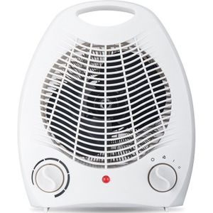 2000W Elektrische Ventilator Indoor Draagbare Elektrische Space Heater Mini Heater Fan Roterende Heater (Eu Plug)